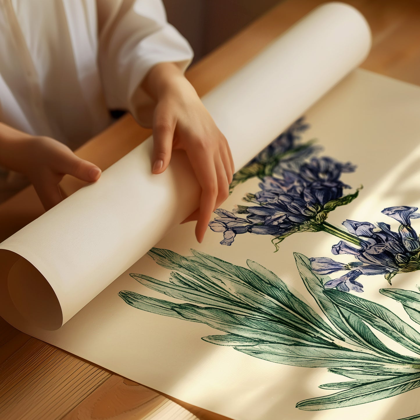 Sprig of Lavender Study