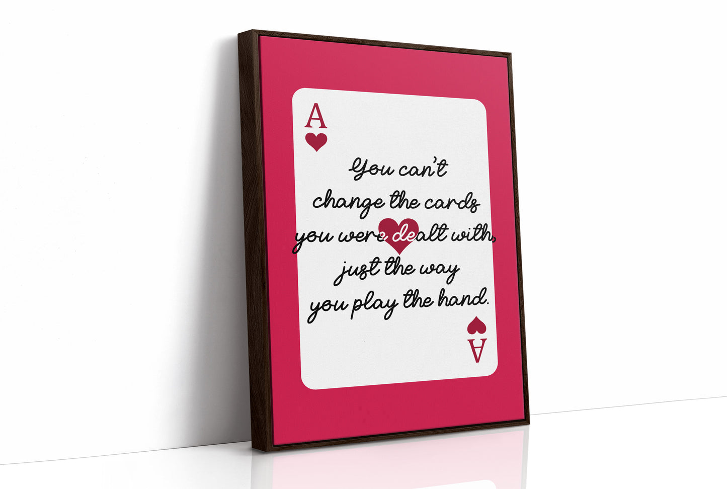 The Hand Is Yours to Play