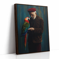 Vibrant Feathers Meet Velvet Evening