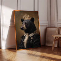 Regal Majesty in Woodland Silence