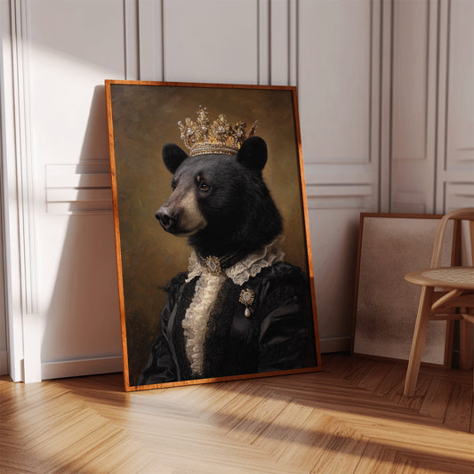 Regal Majesty in Woodland Silence