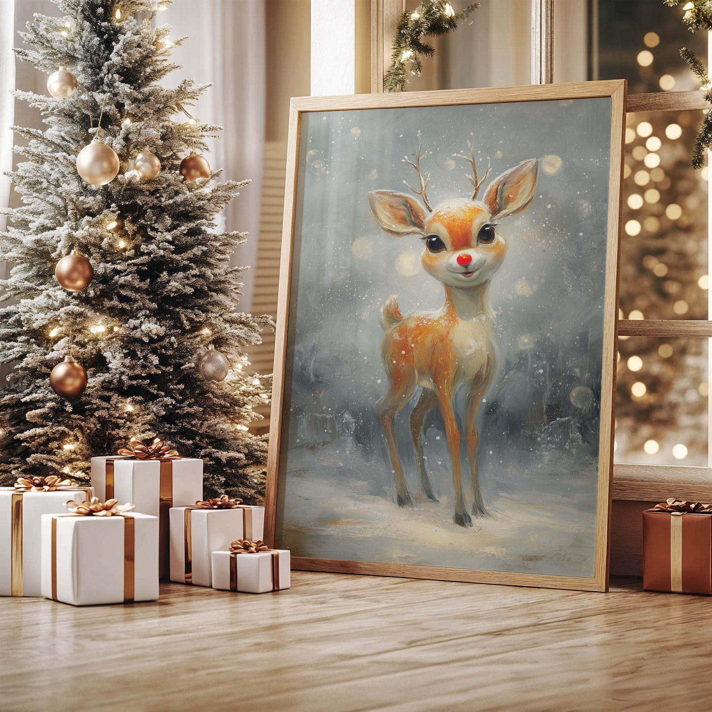 Moonlit Magic On Christmas Eve