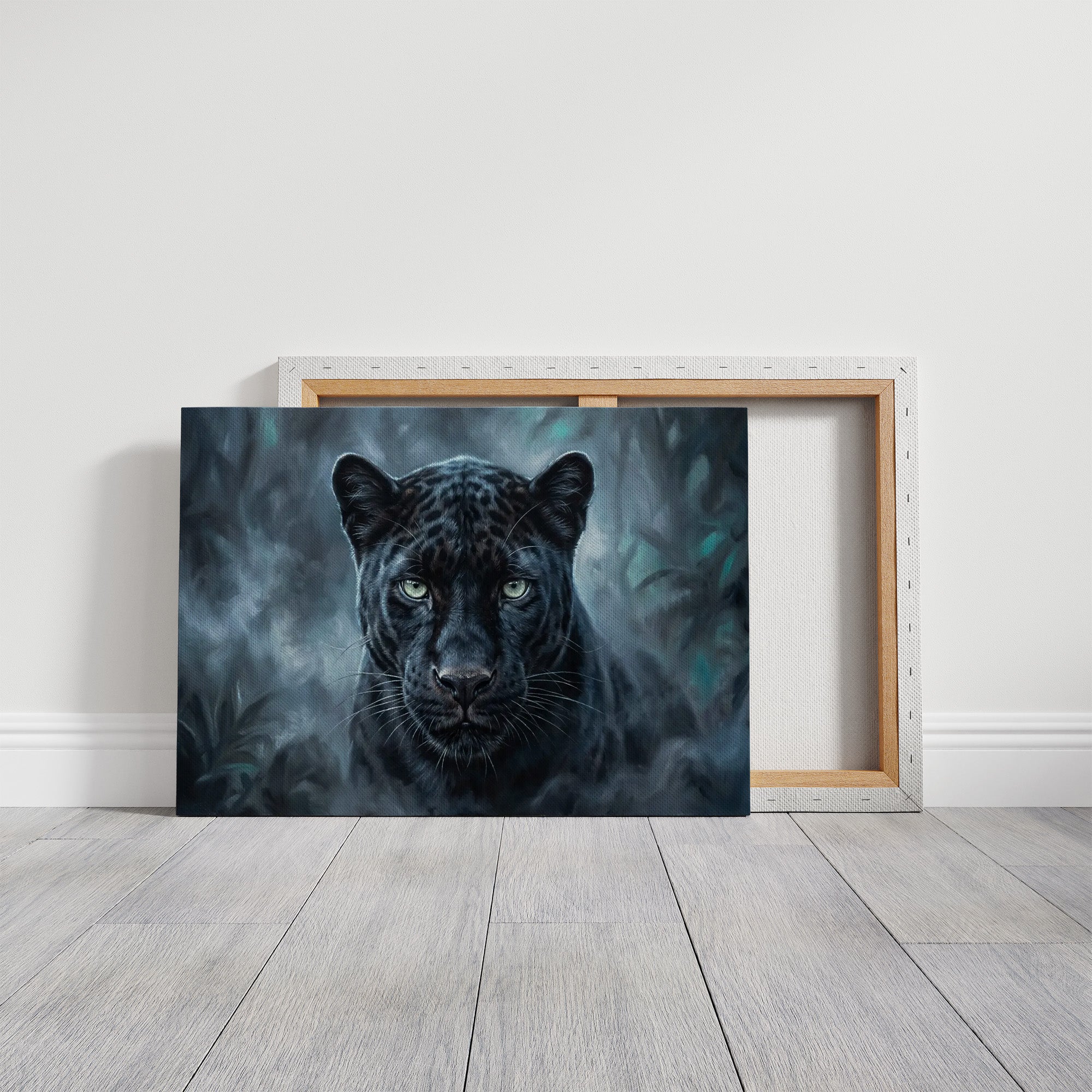 Panther Eyes in the Dark