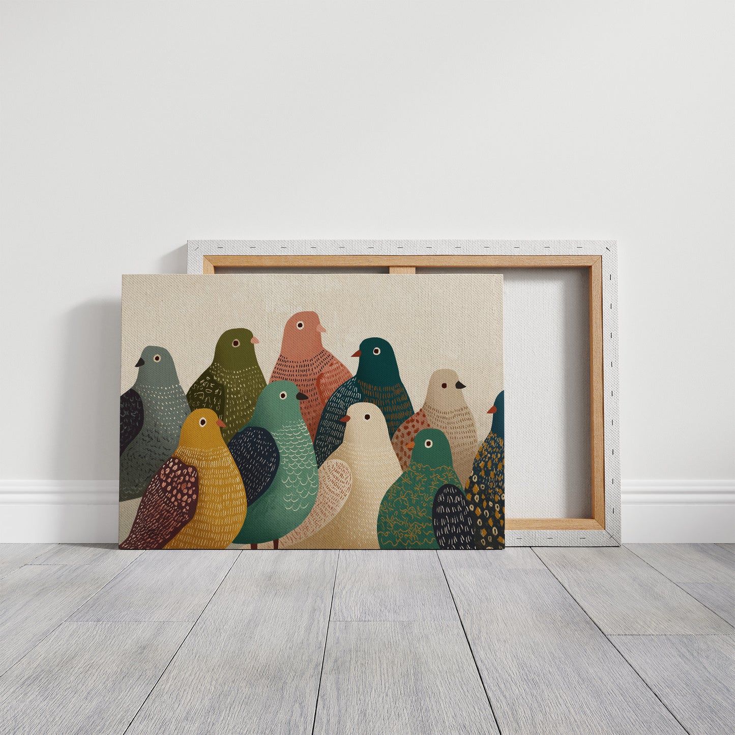 Gathered in Gentle Colors