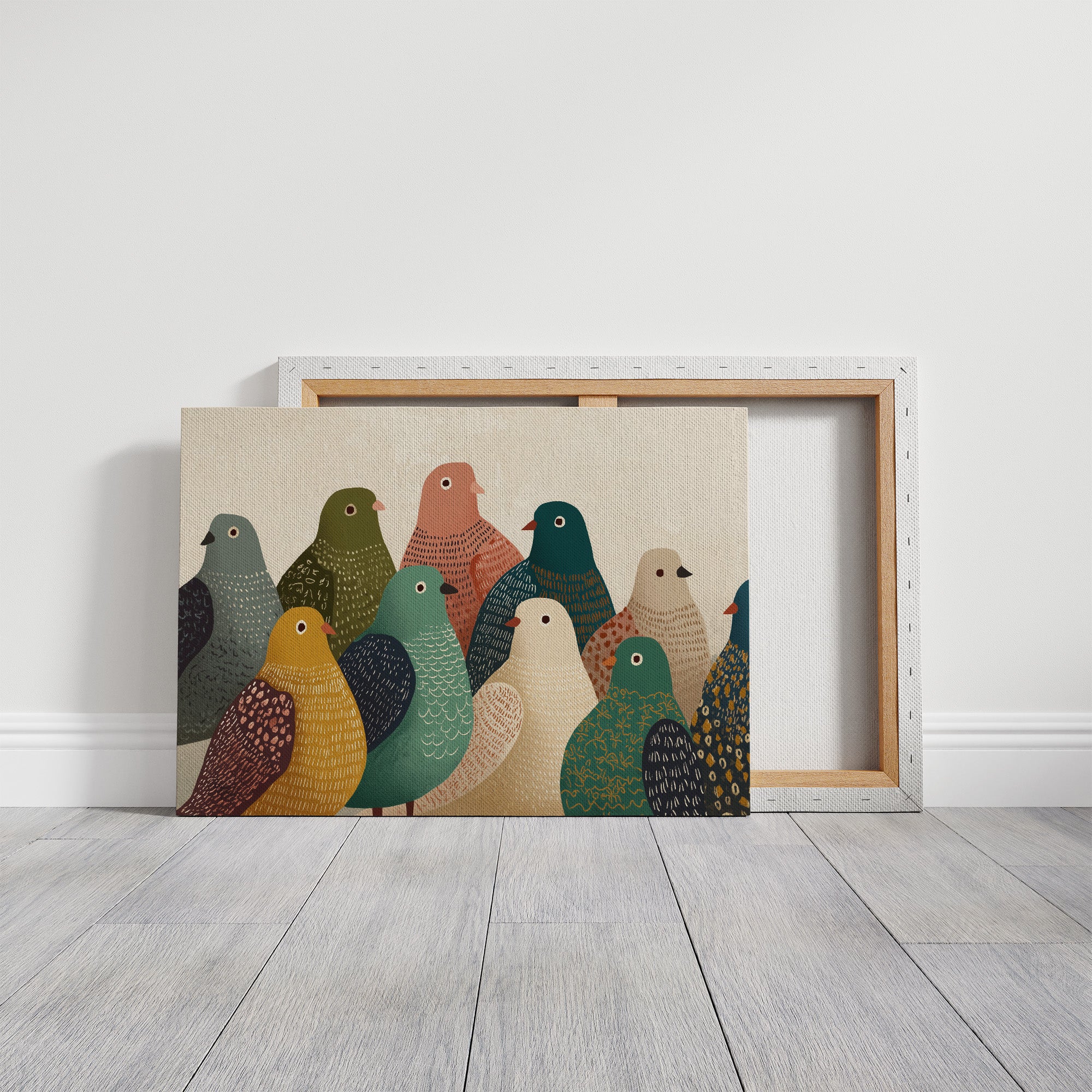 Gathered in Gentle Colors
