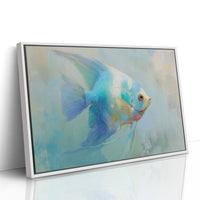 Azure Dancer In Tranquil Waters