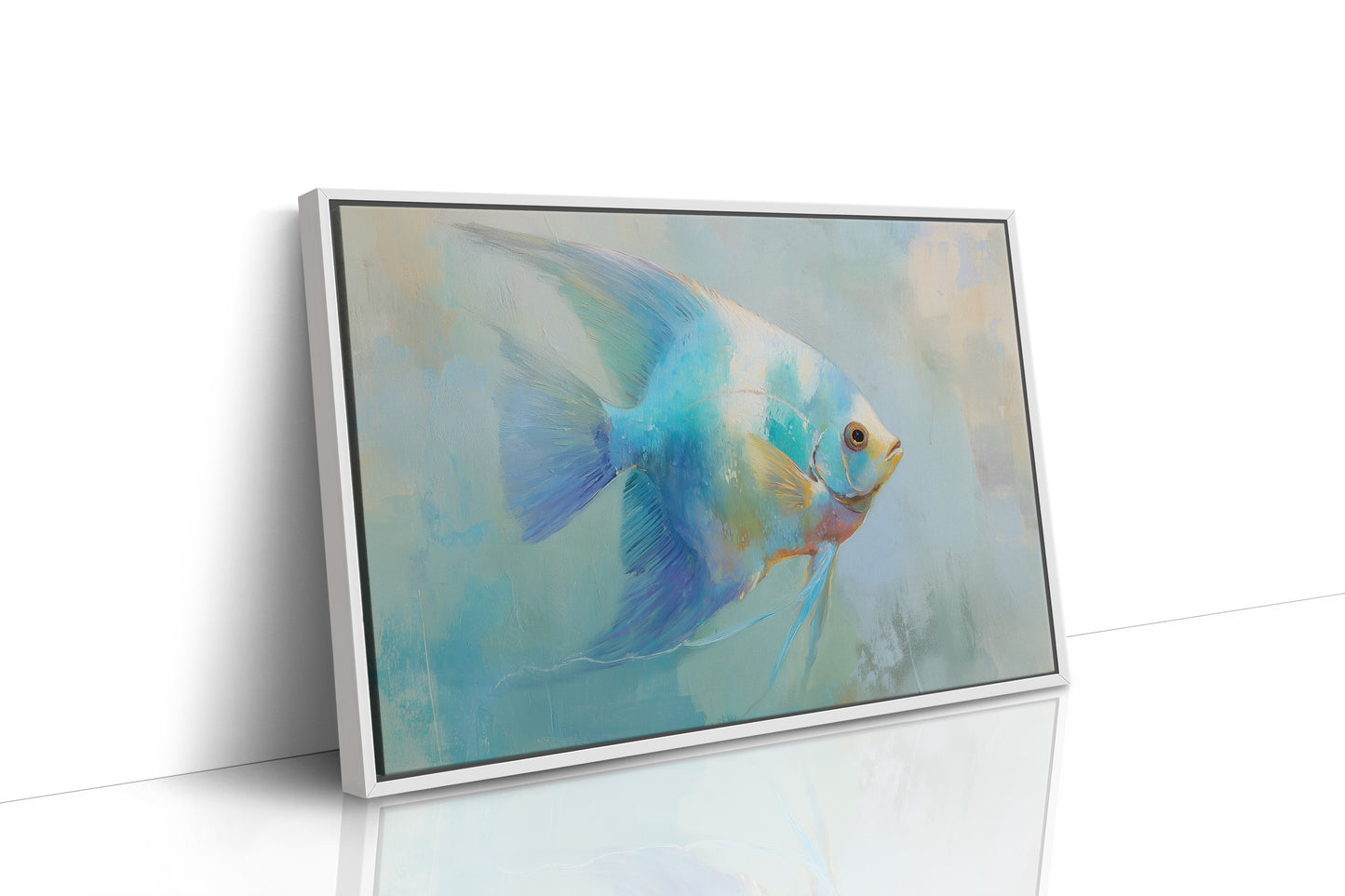 Azure Dancer In Tranquil Waters