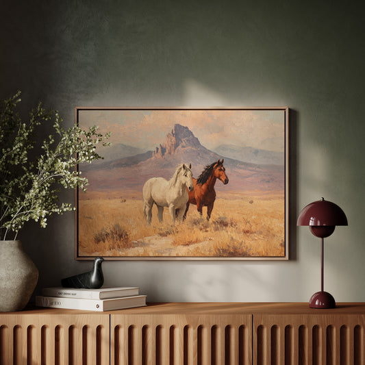 Wild Hearts Beneath Desert Peaks