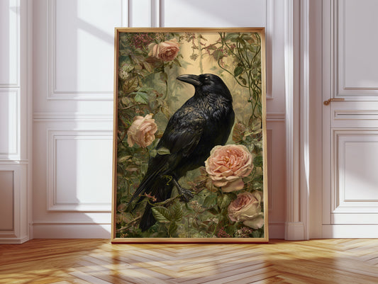 The Raven Among Blossoms