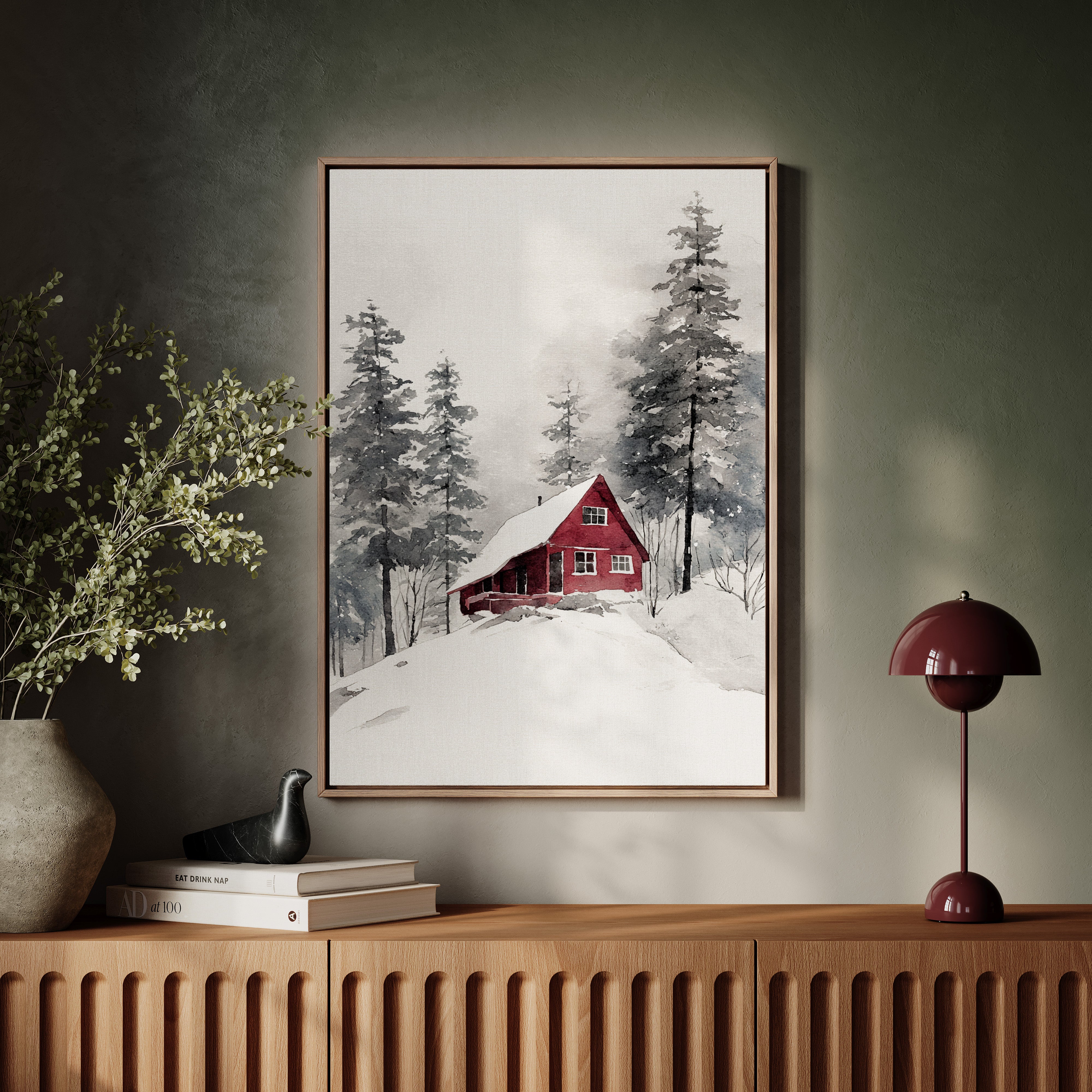 A Hearth Beneath Winter Skies