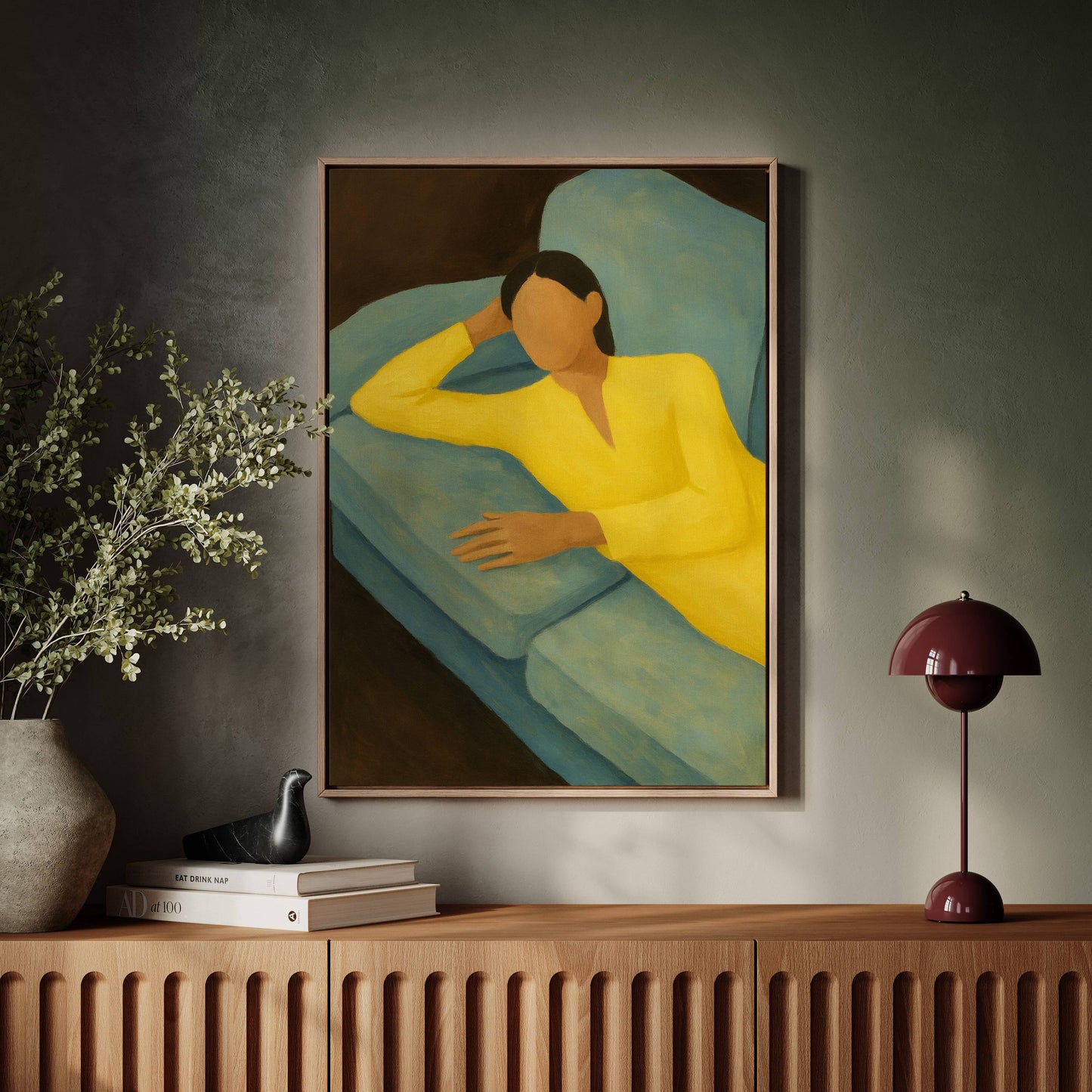Sunlit Moments On Turquoise Velvet