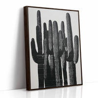 Saguaros Dance Under Desert Stars