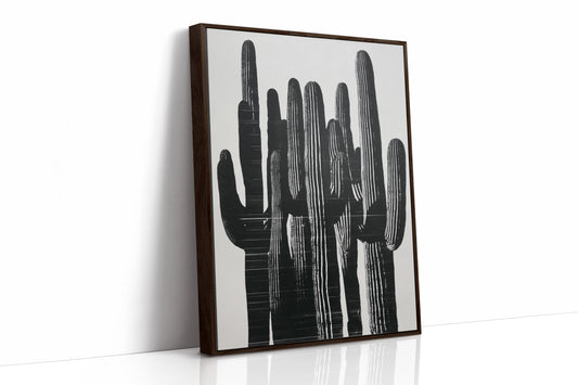 Saguaros Dance Under Desert Stars