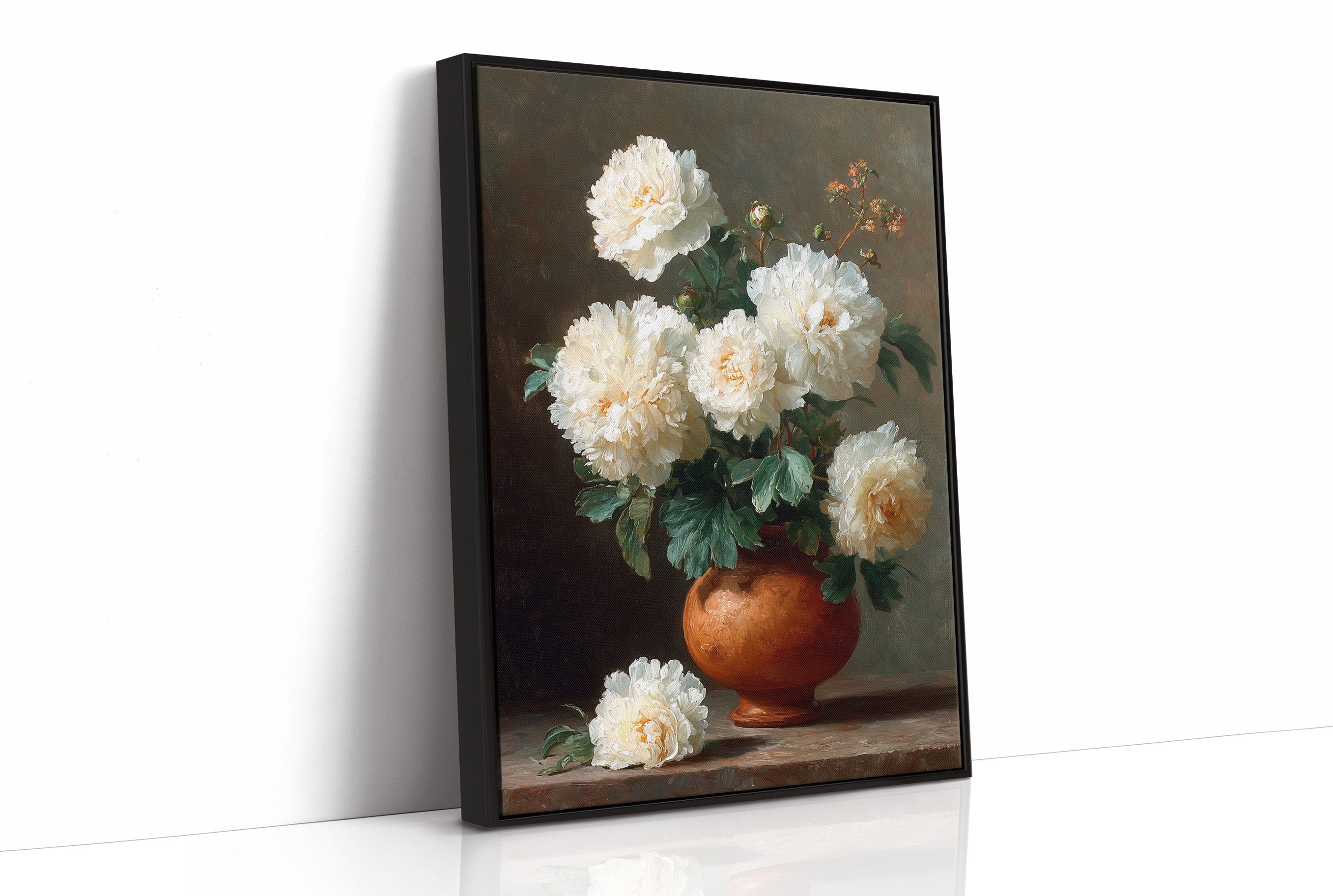 Where the Peonies Fell Still