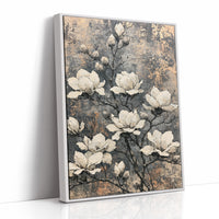 Magnolia Sprawl on Weathered Copper