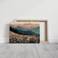 Coneflower Meadow Sunset