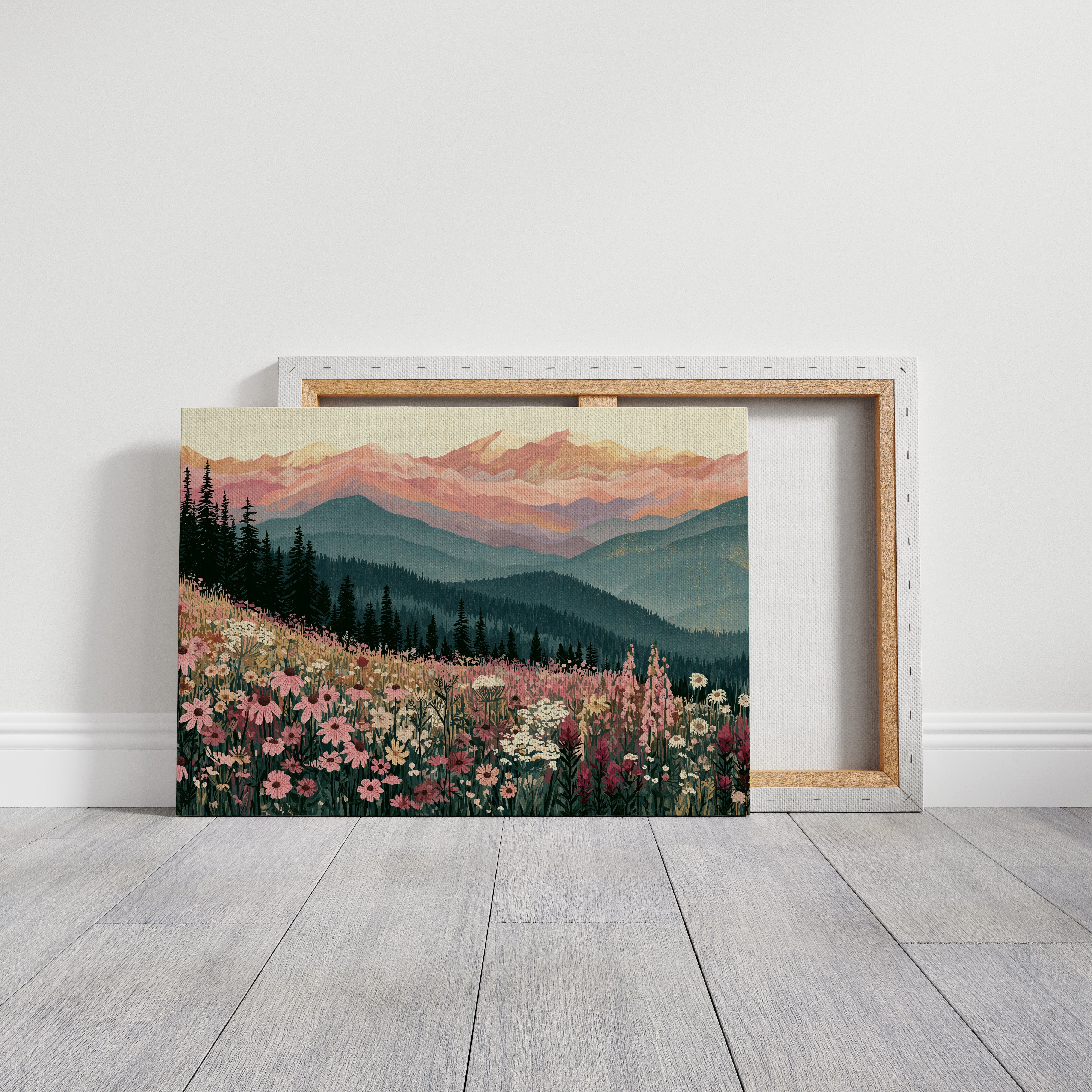 Coneflower Meadow Sunset