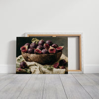 Woven Basket of Split Figs