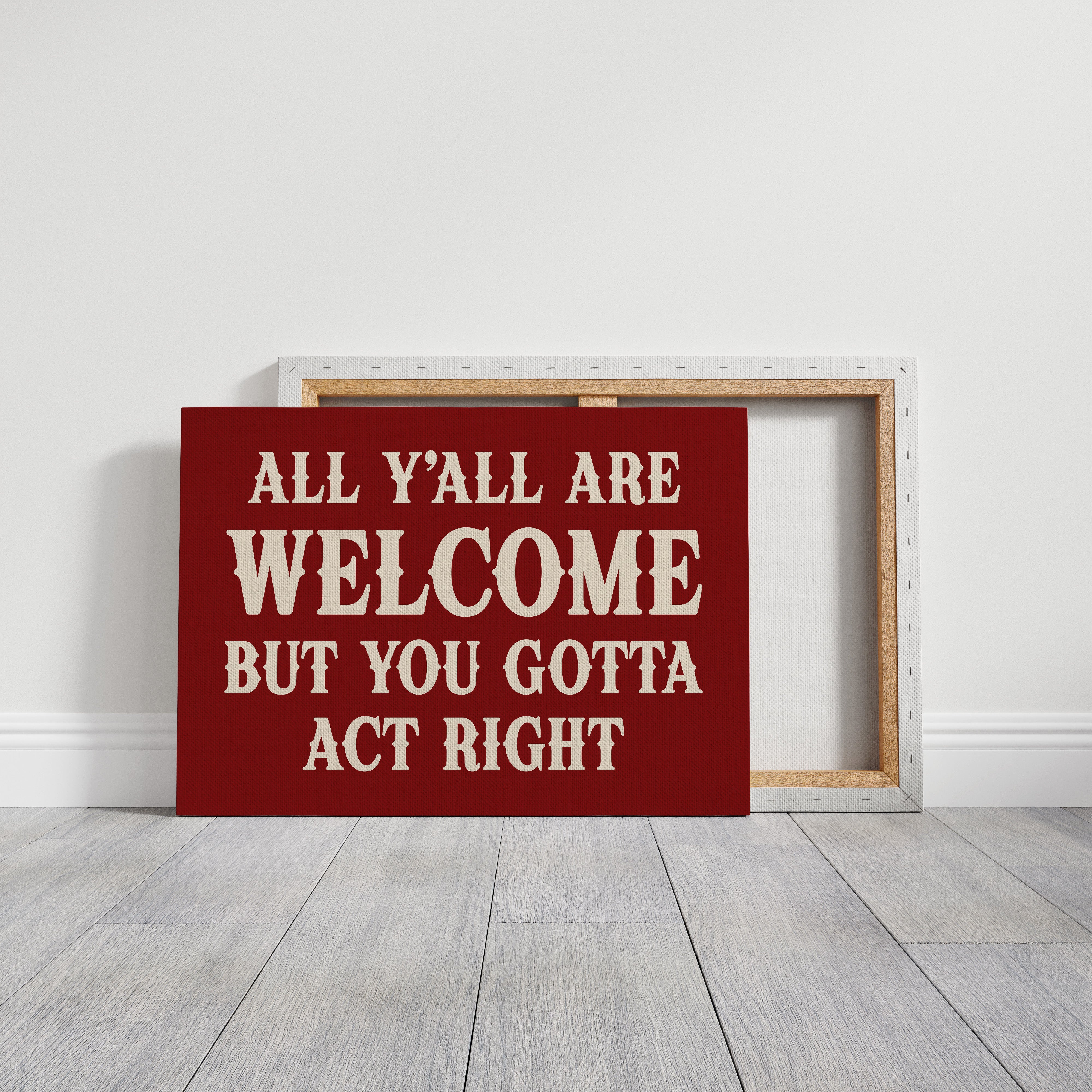 The House Rules Are Simple