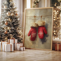 Warm Mittens Tell Winter's Tale