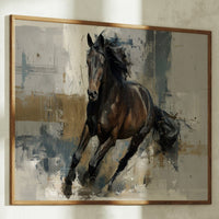 Untamed Spirit Breaks Through Storm