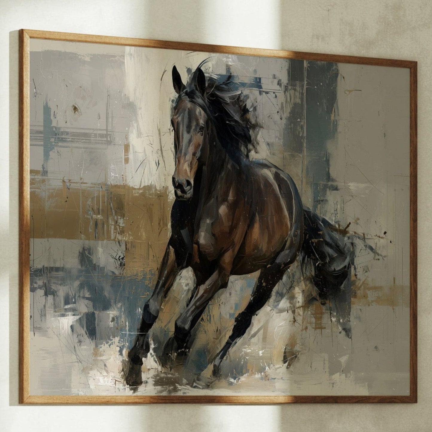 Untamed Spirit Breaks Through Storm