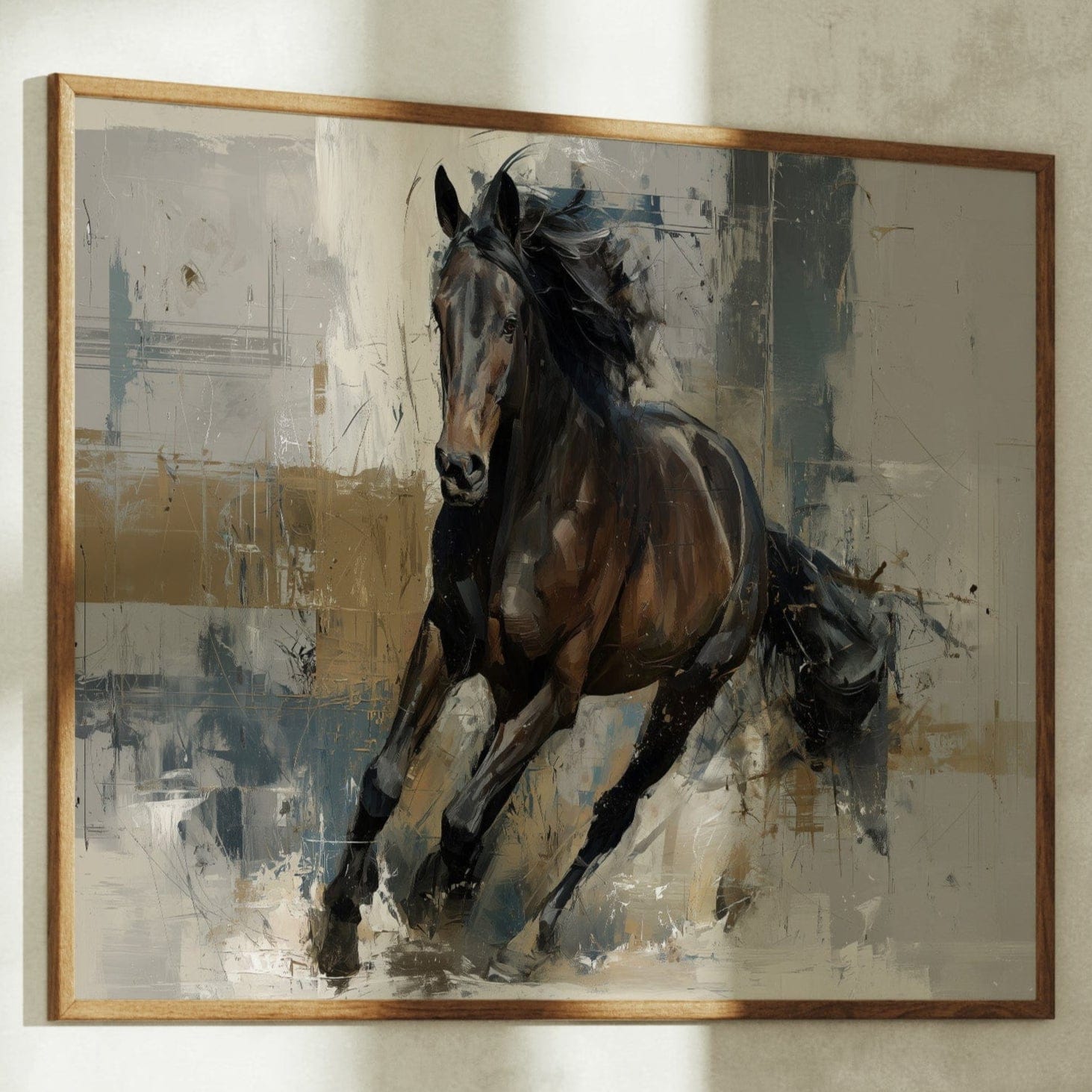 Untamed Spirit Breaks Through Storm