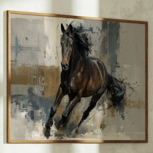 Untamed Spirit Breaks Through Storm