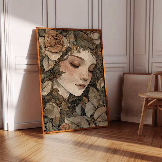 In Bloom Beneath Autumn's Gaze