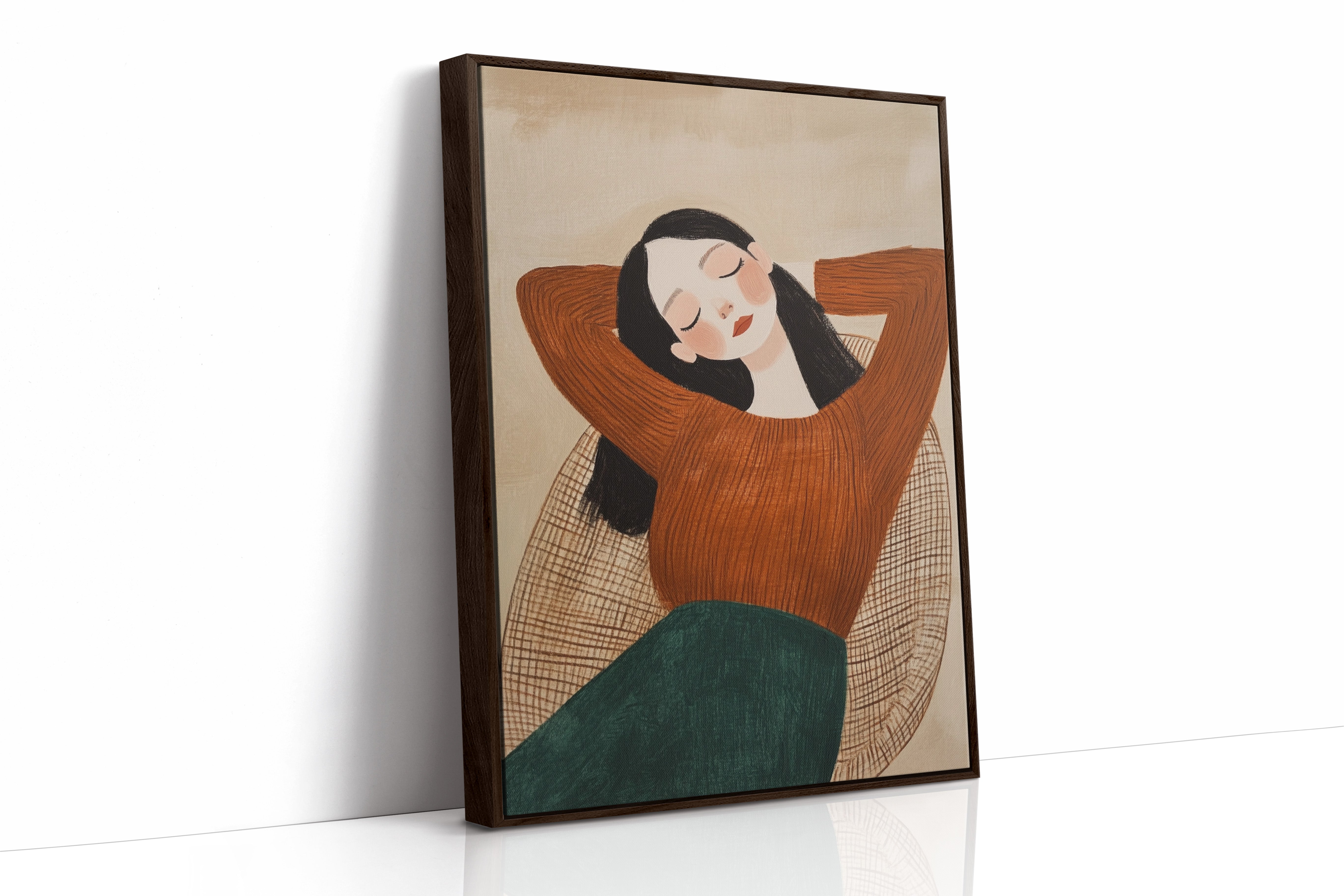 Autumn Sweater Holds Sweet Dreams