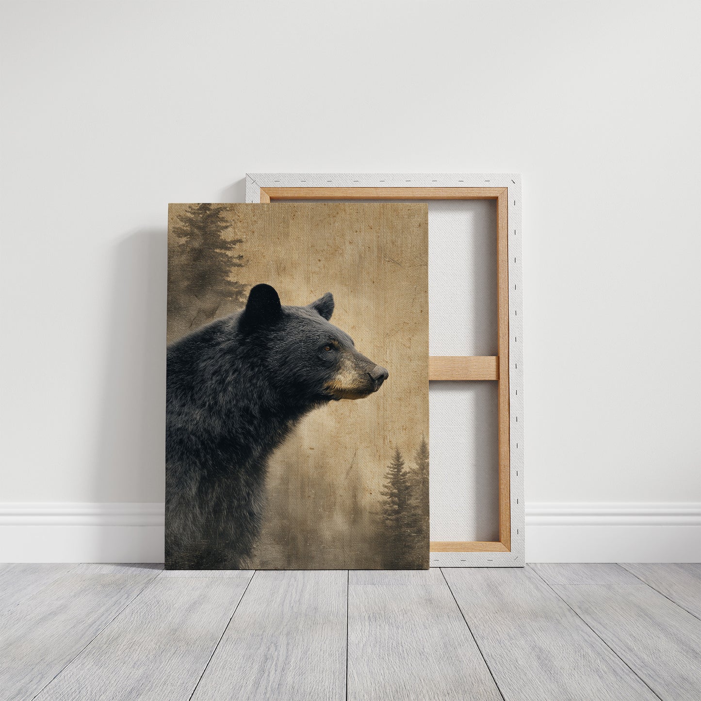 Silent Watch of the Forest Bear