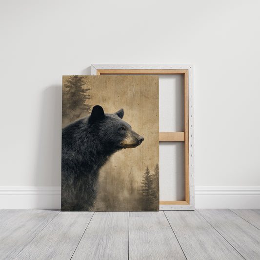 Silent Watch of the Forest Bear