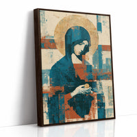 Halo in Blue and Rust