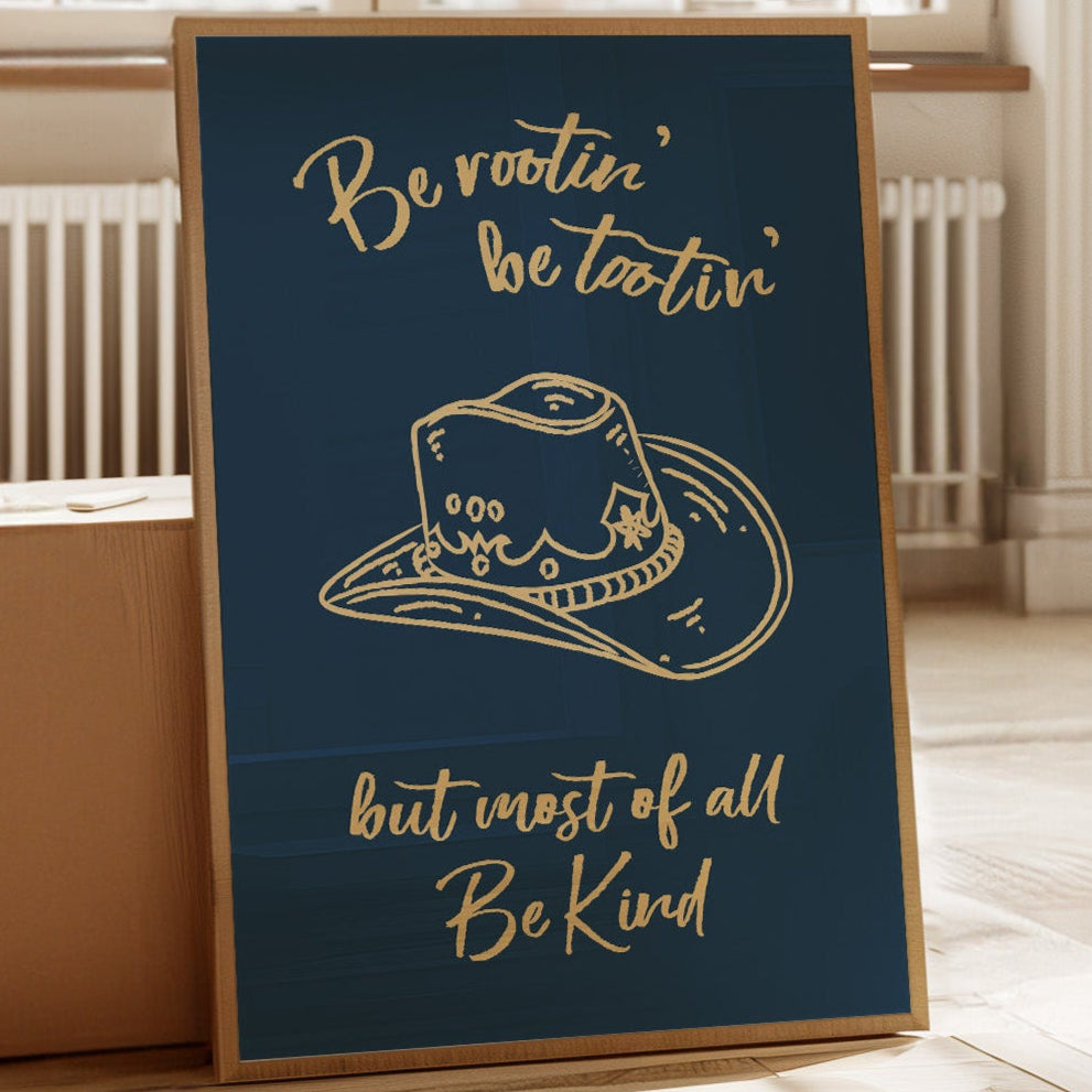 Cowboy Wisdom Writes In Gold