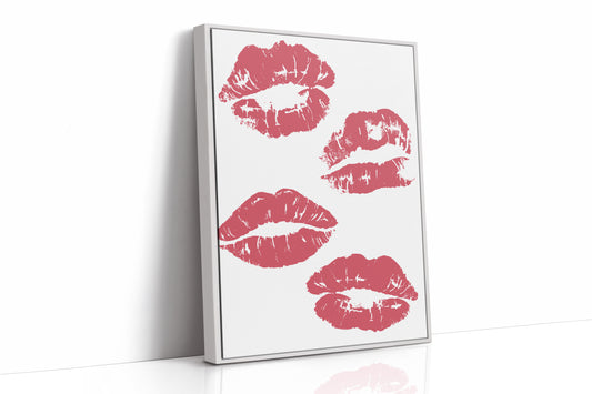 Coral Kisses Paint Modern Romance