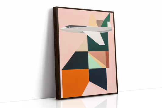 Geometric Flight Through Pastel Skies