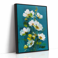 Wild and White Against the Teal