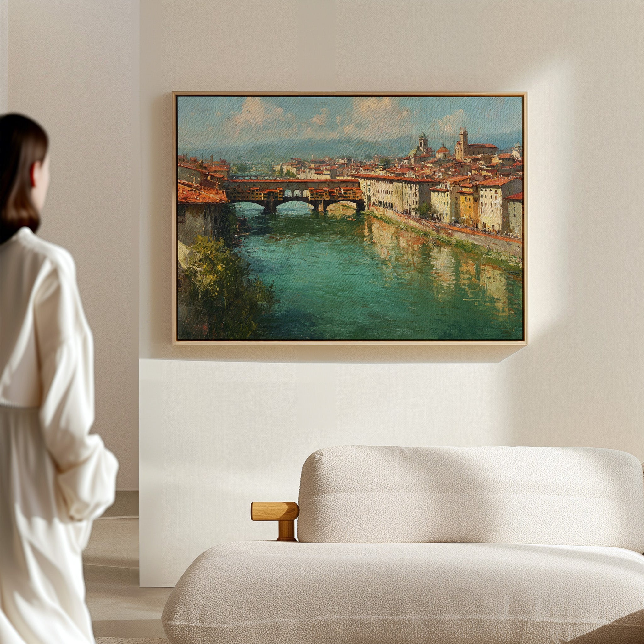 Summer Light Dances Through Florence