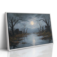 Moonlit Reflections on Forgotten Lands