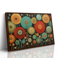 Midnight Garden Blooms In Color