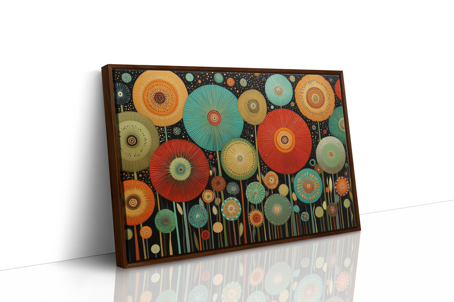 Midnight Garden Blooms In Color