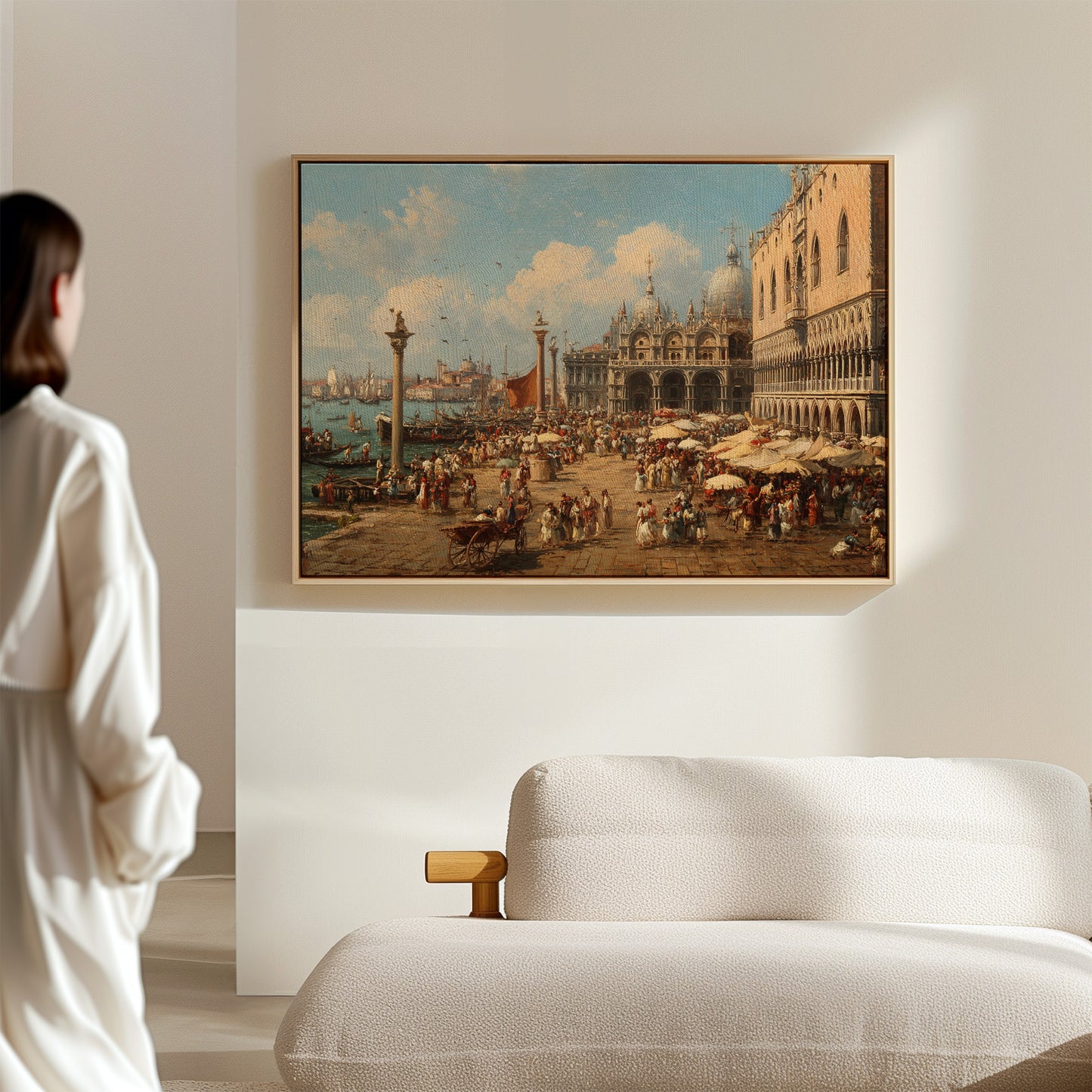 Venetian Market Dances With Time