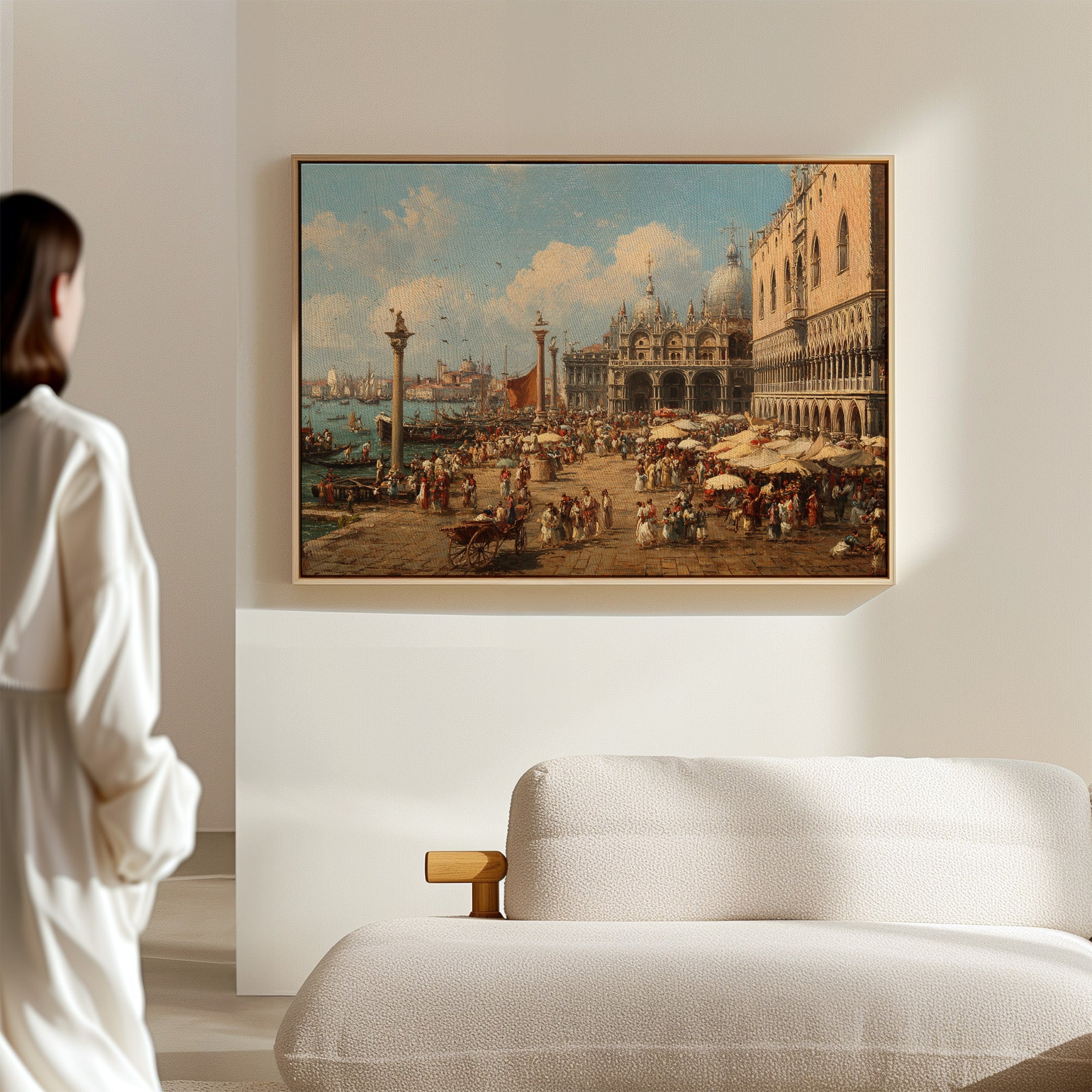 Venetian Market Dances With Time