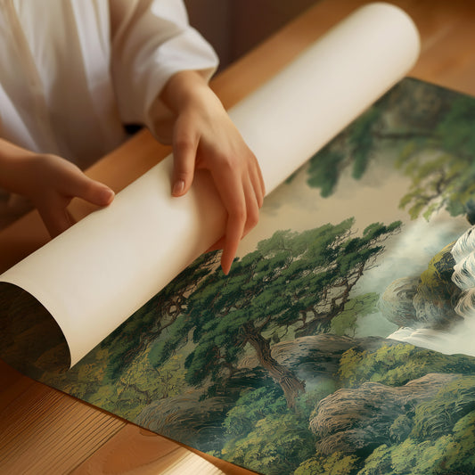 Cascading Waters Meet Urban Spirits