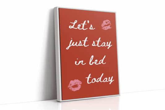 Lazy Sunday Wears Pink Kisses