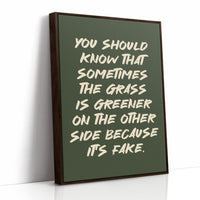 Fake Grass, Real Talk