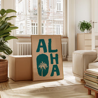 Island Letters Spell Summer Peace