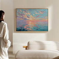 Ocean Light Paints The Morning Sky