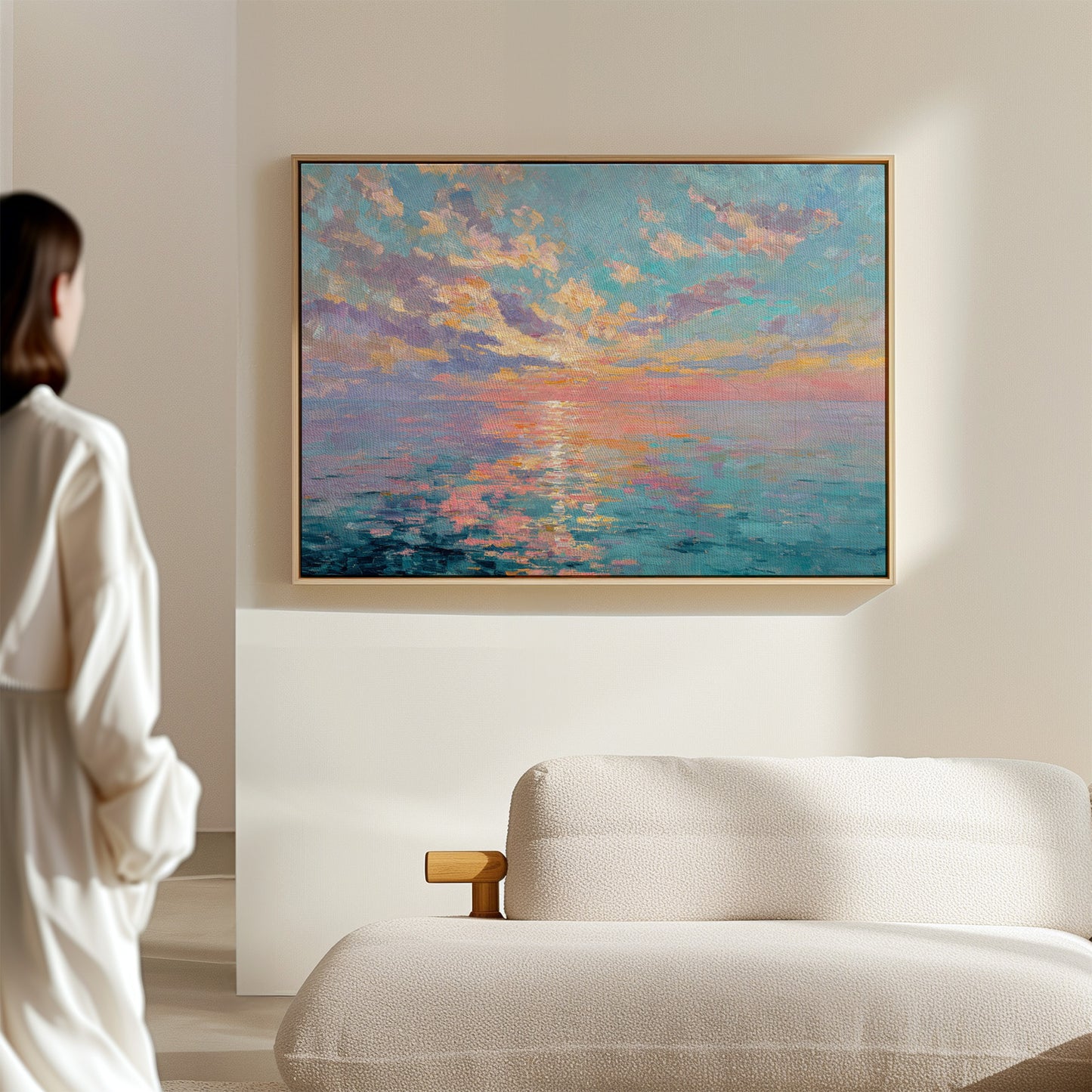 Ocean Light Paints The Morning Sky