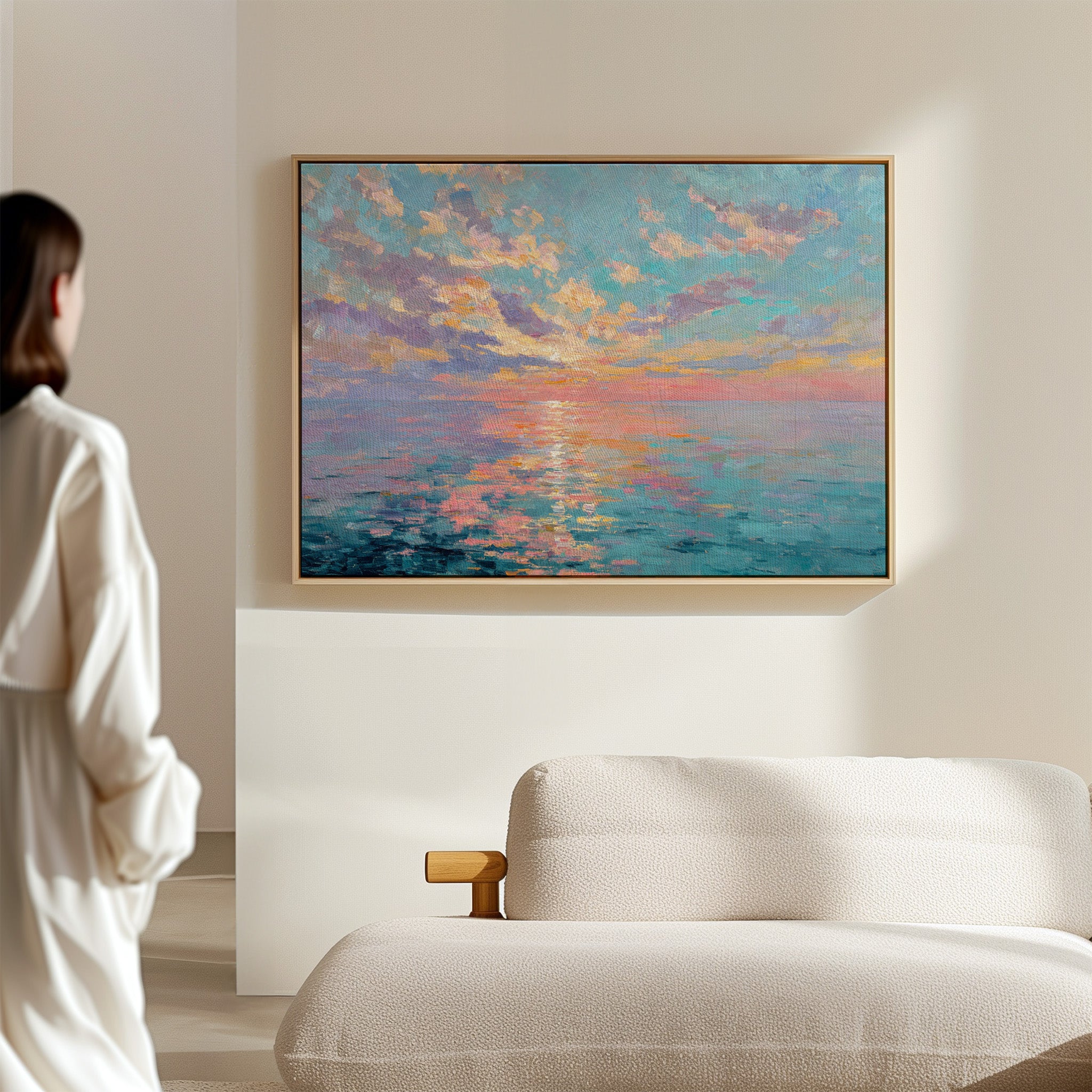 Ocean Light Paints The Morning Sky